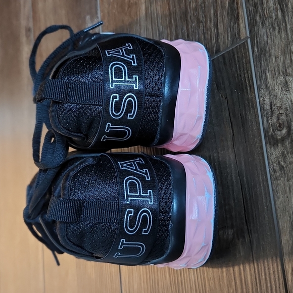 Black Sneakers with Rainbow Soles - Picture 3 of 5